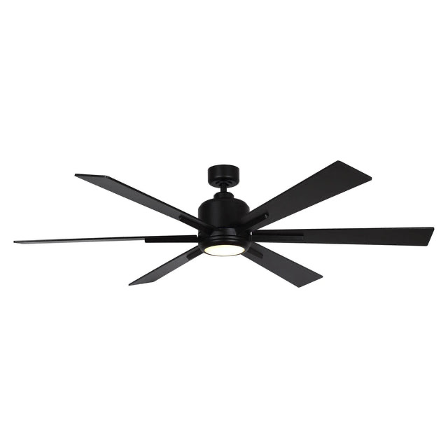 65" Bendan Industrial Downrod Mount Ceiling Fan with Lighting and Remote Control
