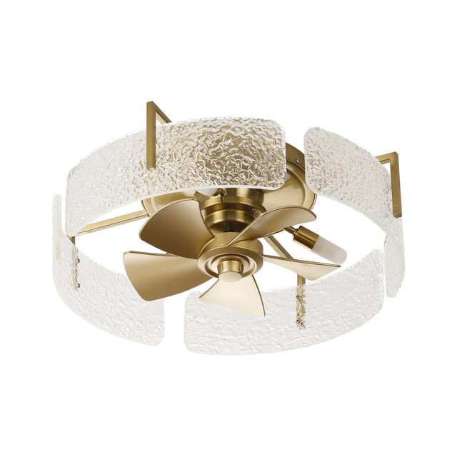 20 Inch Nelson Flush Mount Ceiling Fan with Light