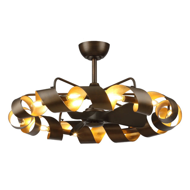 37 Inch Nina Oil-Rubbed Bronze Luxury LED Fandelier