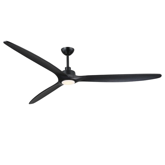 80" Aurix Solid Wood Blades Large LED Ceiling Fan